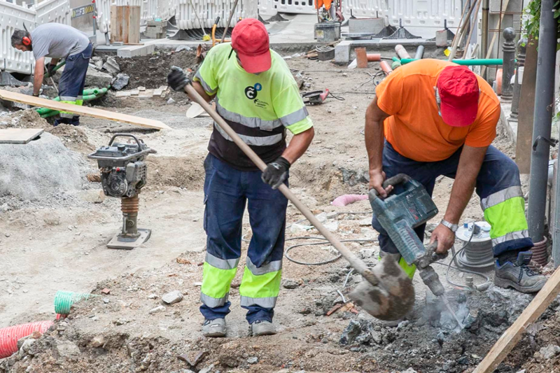 Renovación de red de saneamiento en Mallosul Av. DOS