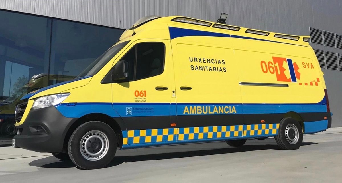 Cuatro heridos tras accidente en Vigo, evacuados al hospital