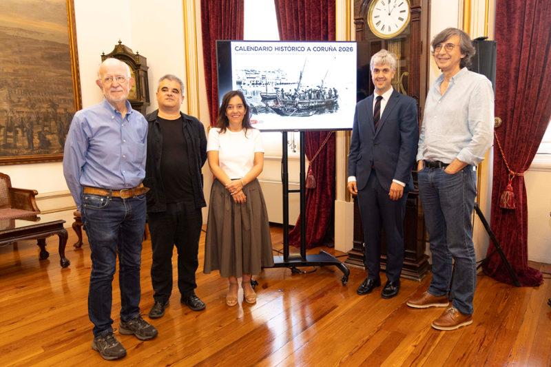 Presentación del Calendario Histórico A Coruña 2026