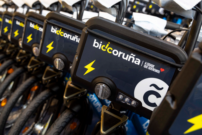 Ampliación de BiciCoruña con nuevas estaciones en los Mallos y Monte Alto