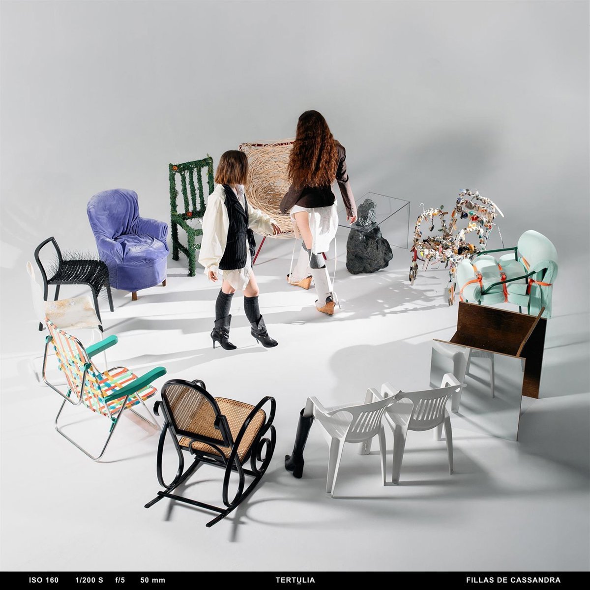 Fillas de Cassandra presentan ‘TERTÚLIA: doce cancións, doce cadeiras’ en Santiago y Madrid.