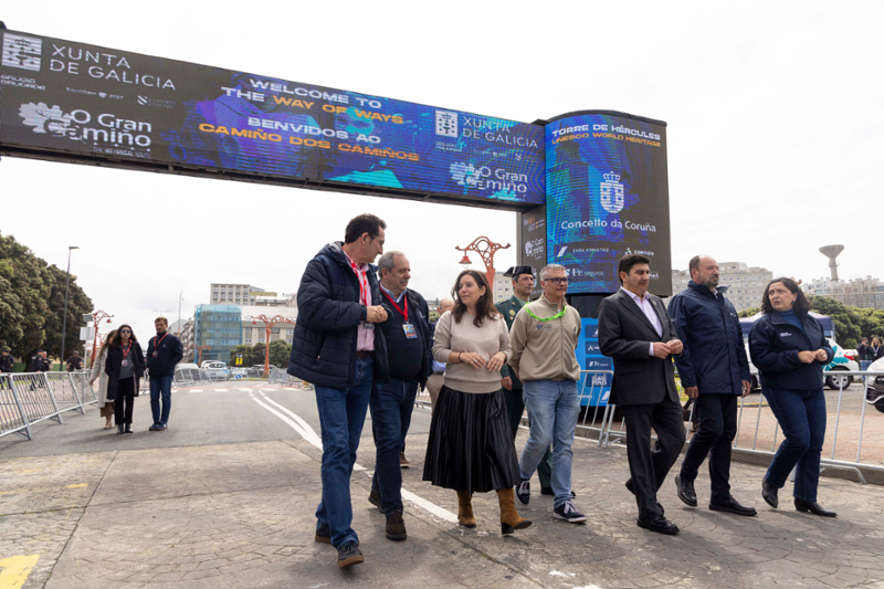 Julius Johansen gana contrarreloj en A Coruña
