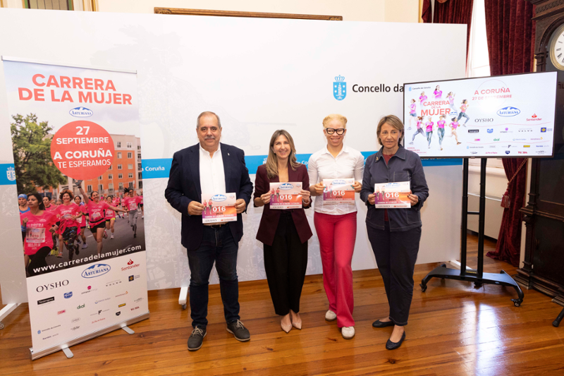 A Coruña vibrará con a Marea Rosa na Carreira da Muller este domingo 27 de setembro