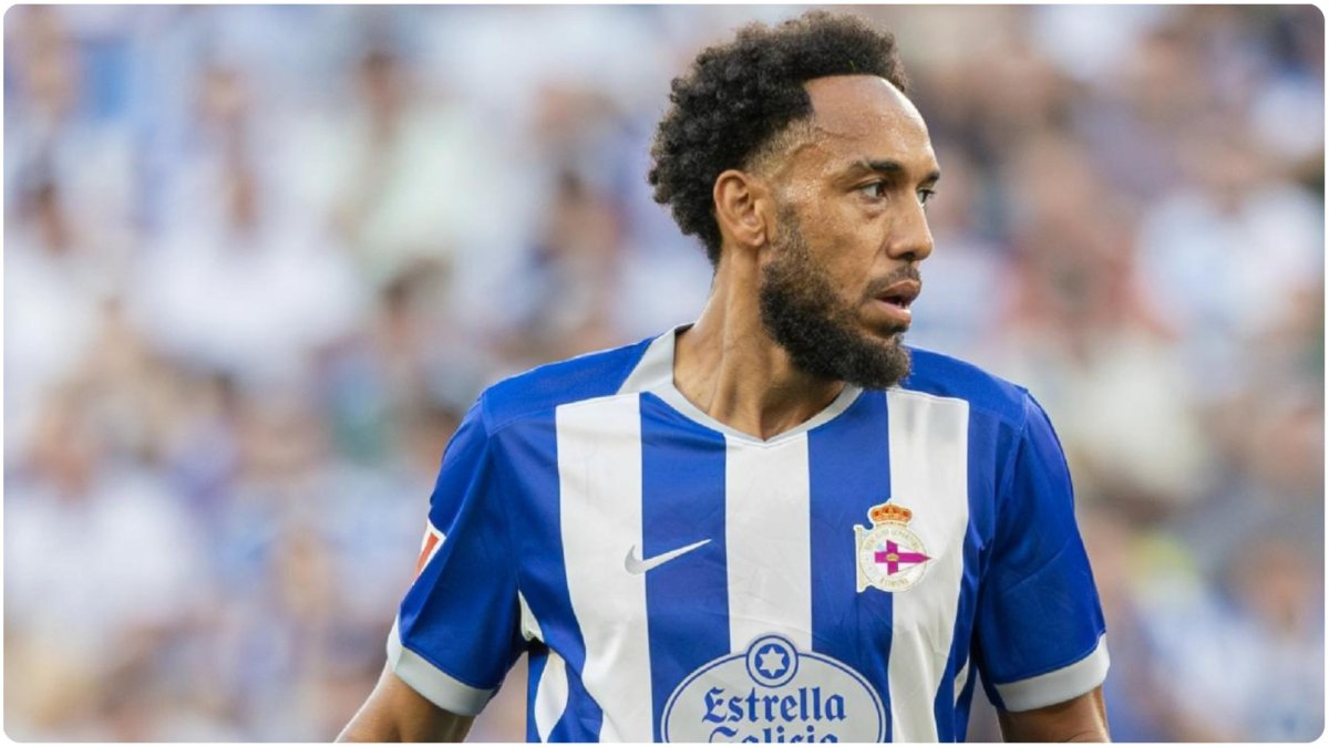 Aubameyang se recupera tras una exitosa operación de rodilla y confía en el Deportivo